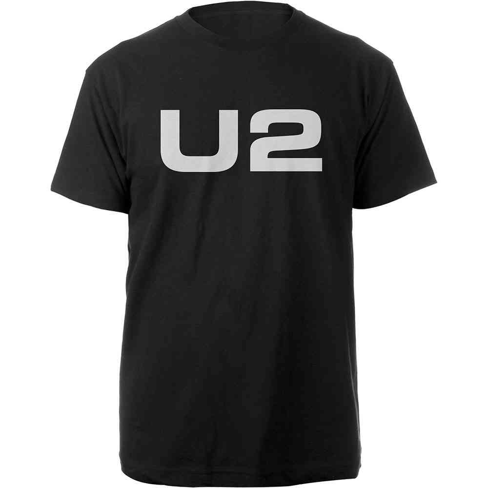 U2 - Logo Heren Tshirt - Zwart